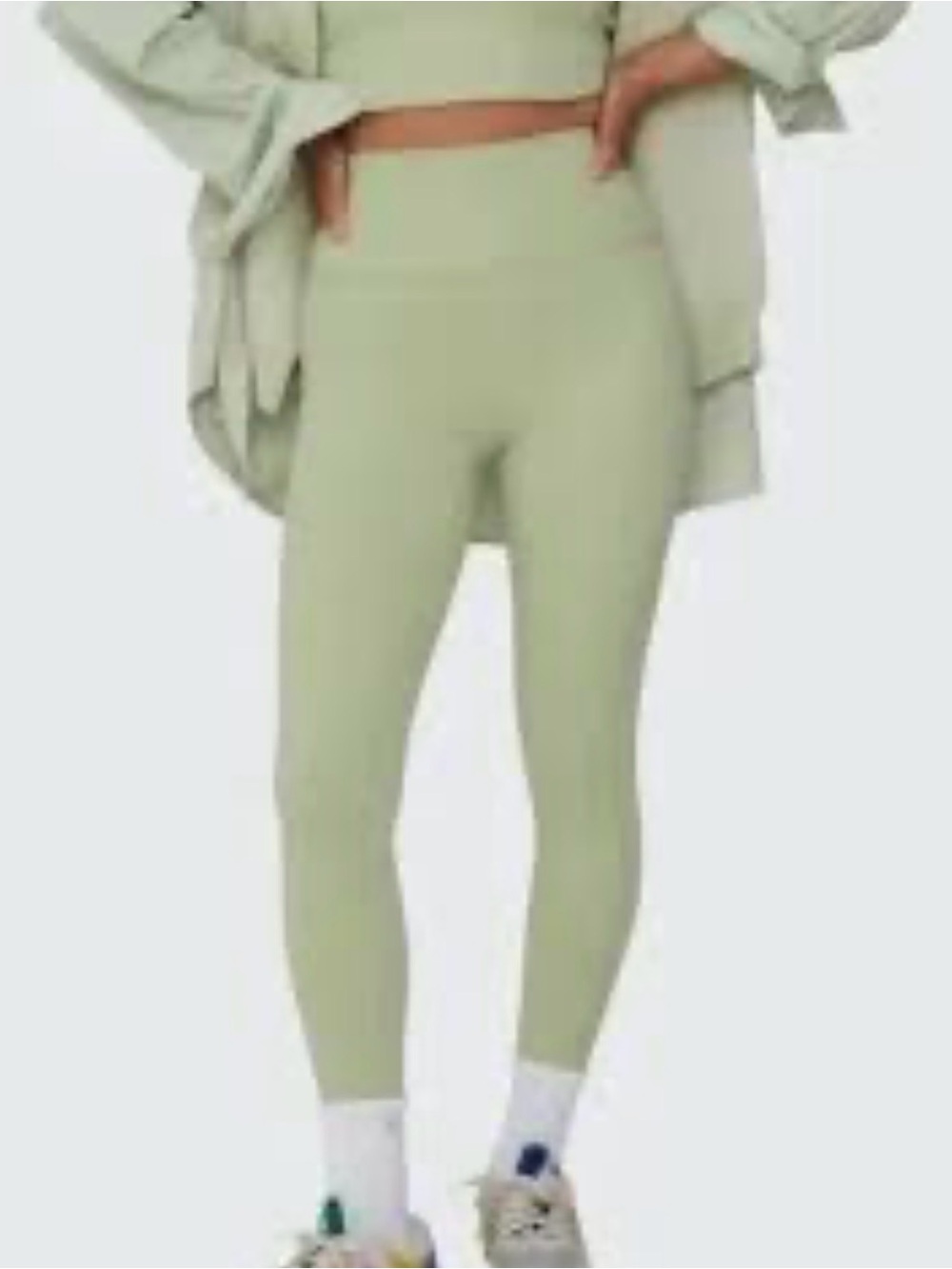 SET Active Women’s Sportbody High-Waist Mint Leggings Size Small